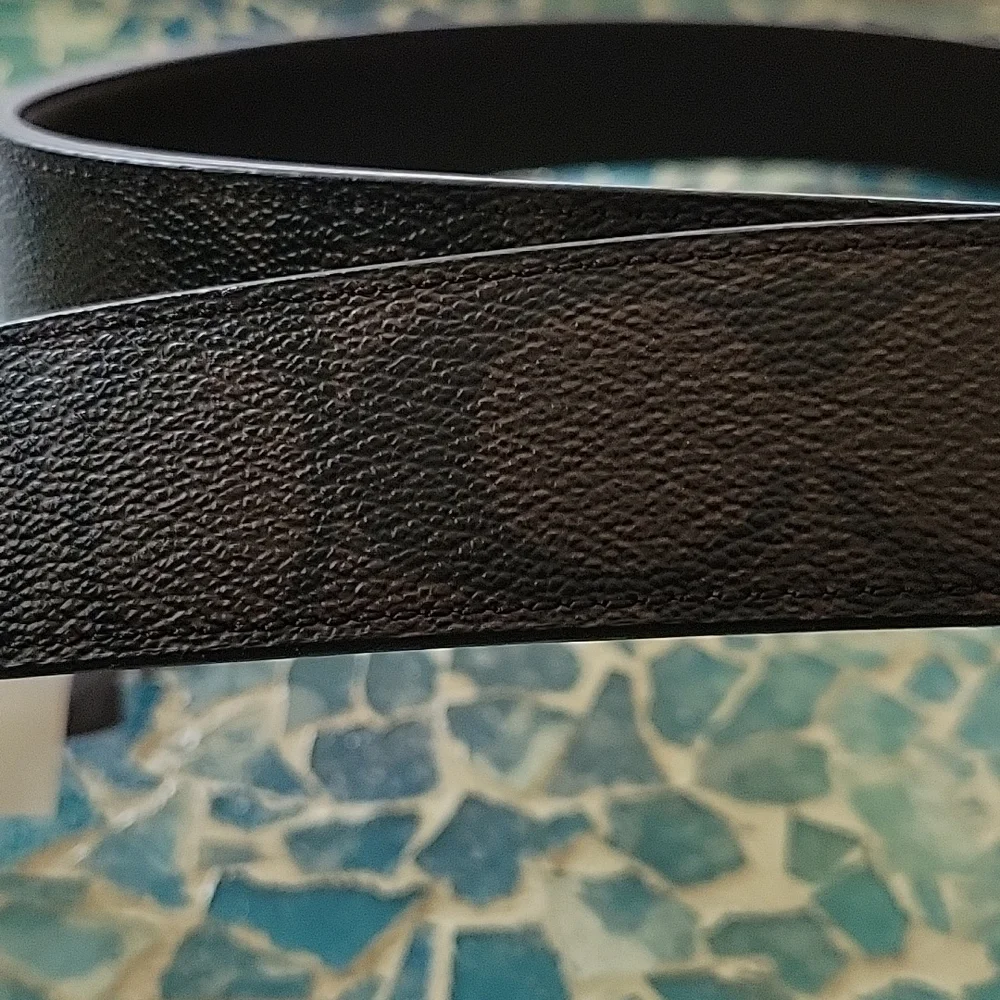 Coach Leather Harness Signature Reversible Cut To Size Belt